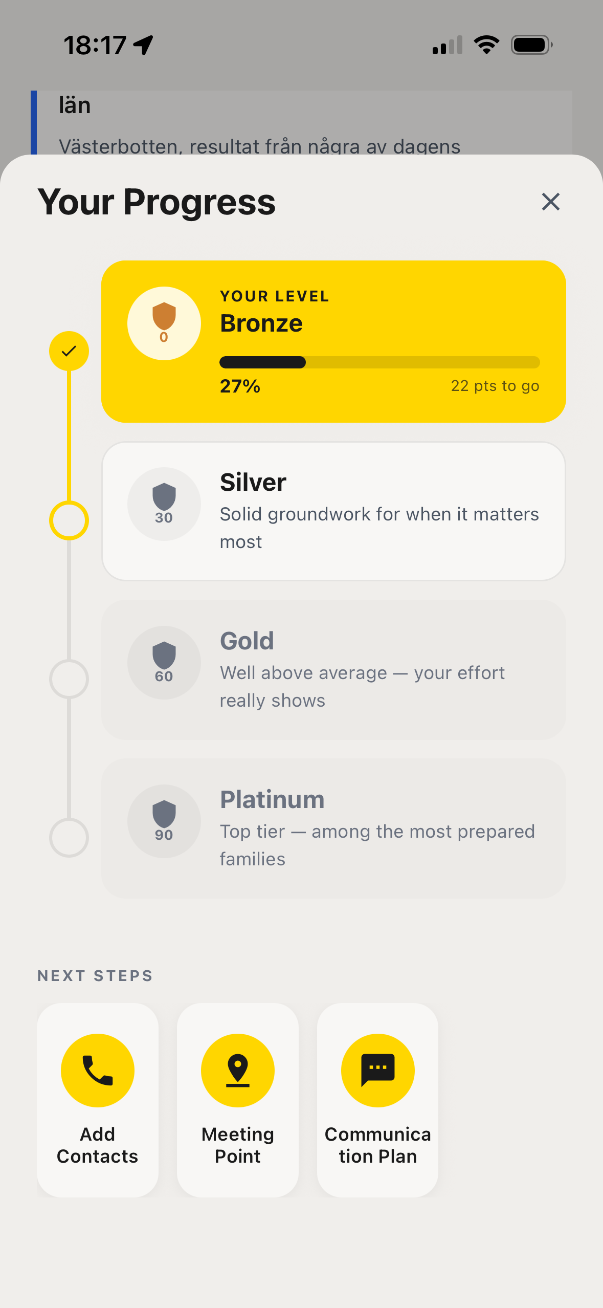 Smart Readiness Score