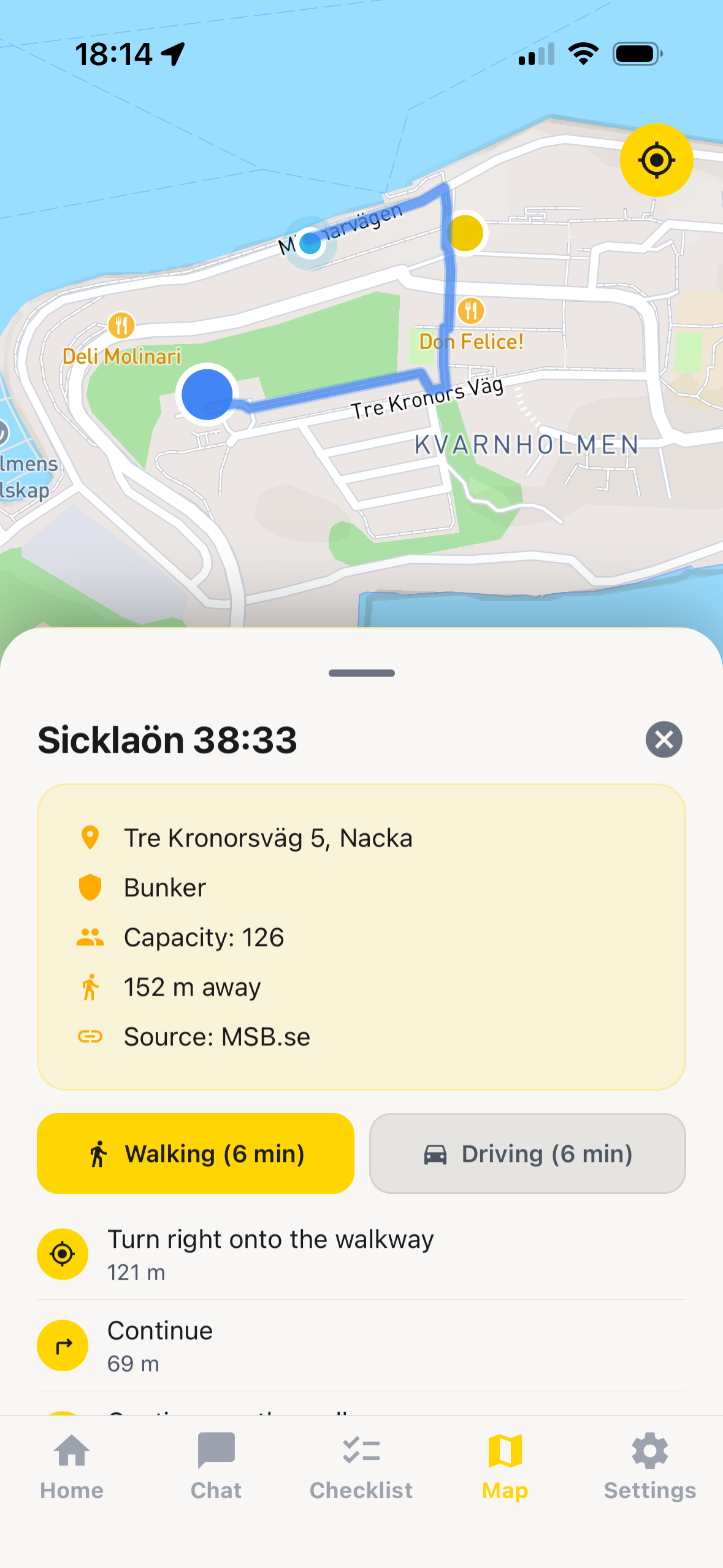 Offline Shelter Maps